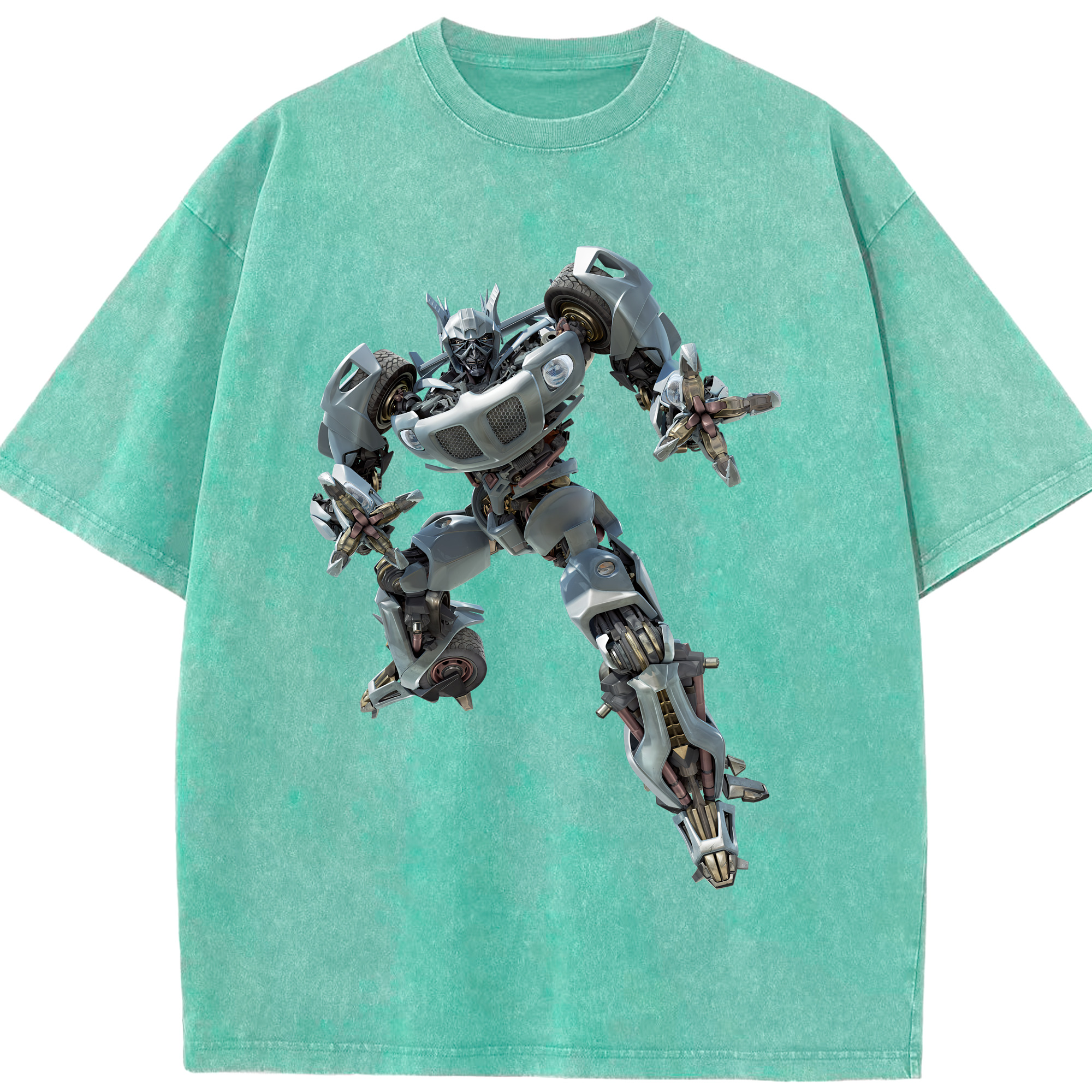 （画像用） Transformers トランスフォーマー 綿100% ヴィンテージ風 半袖Tシャツ（フロントプリント）